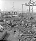 Jetty fire December 1964